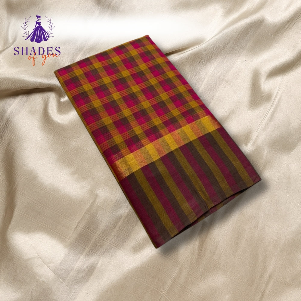 Pure Cotton Saree