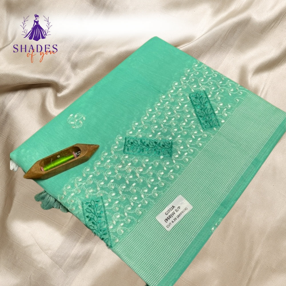 Girija Full Embroidered