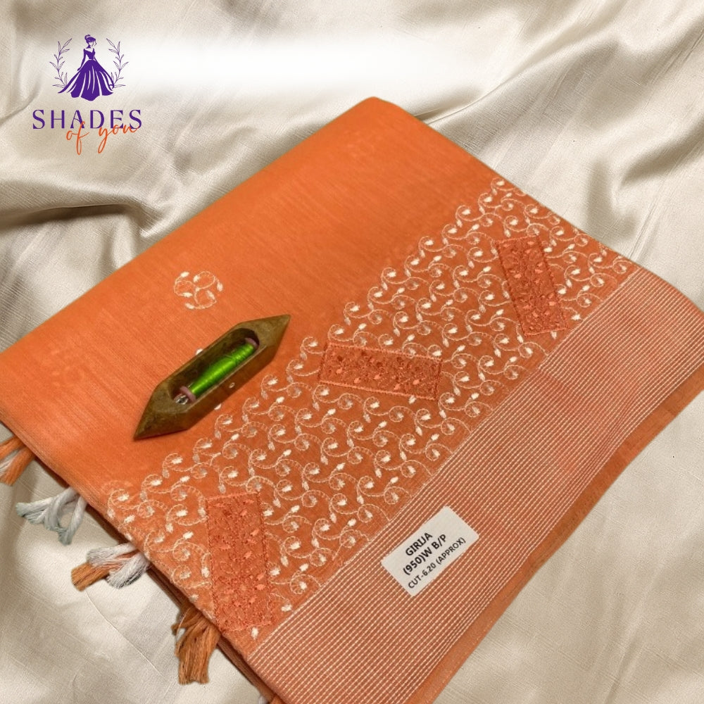 Girija Full Embroidered