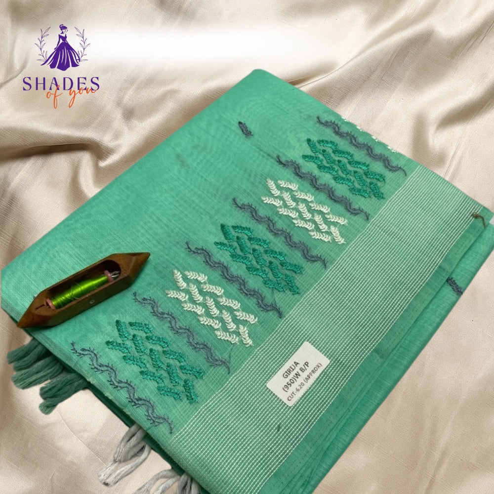 Girija Full Embroidered