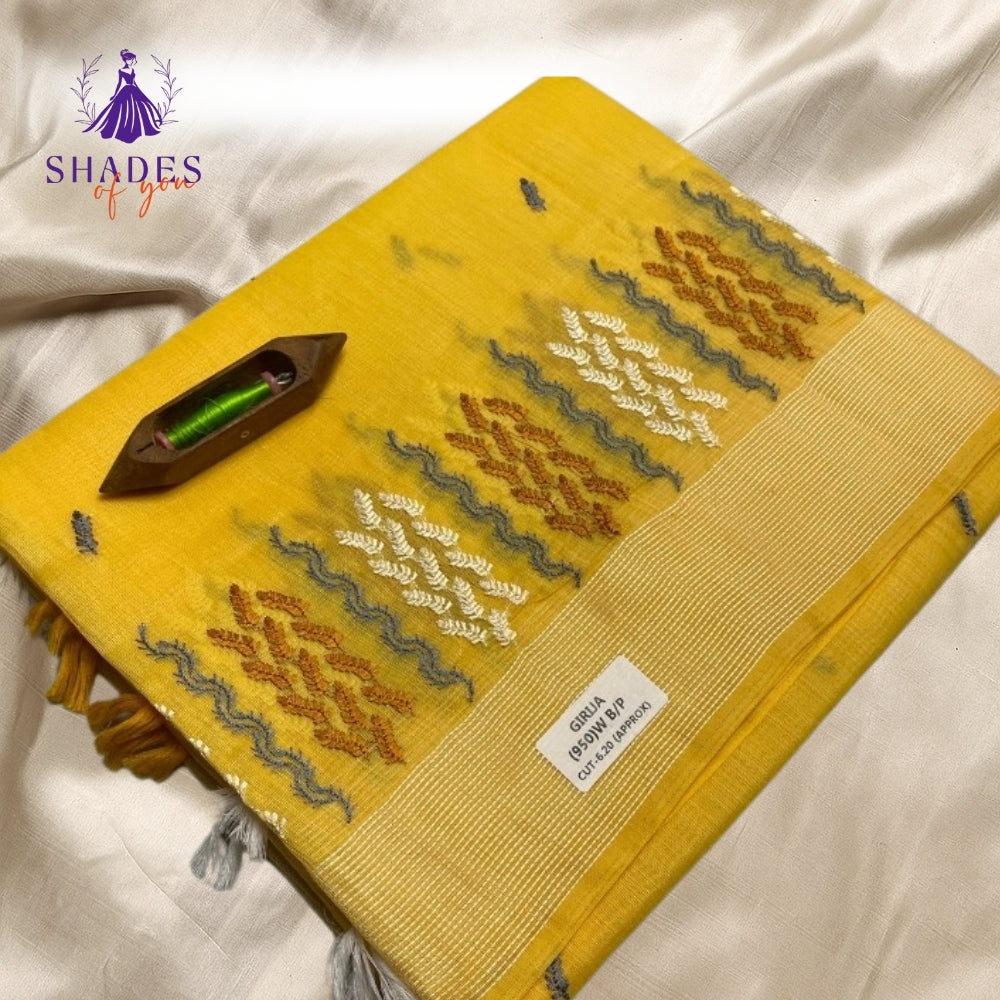 Girija Full Embroidered