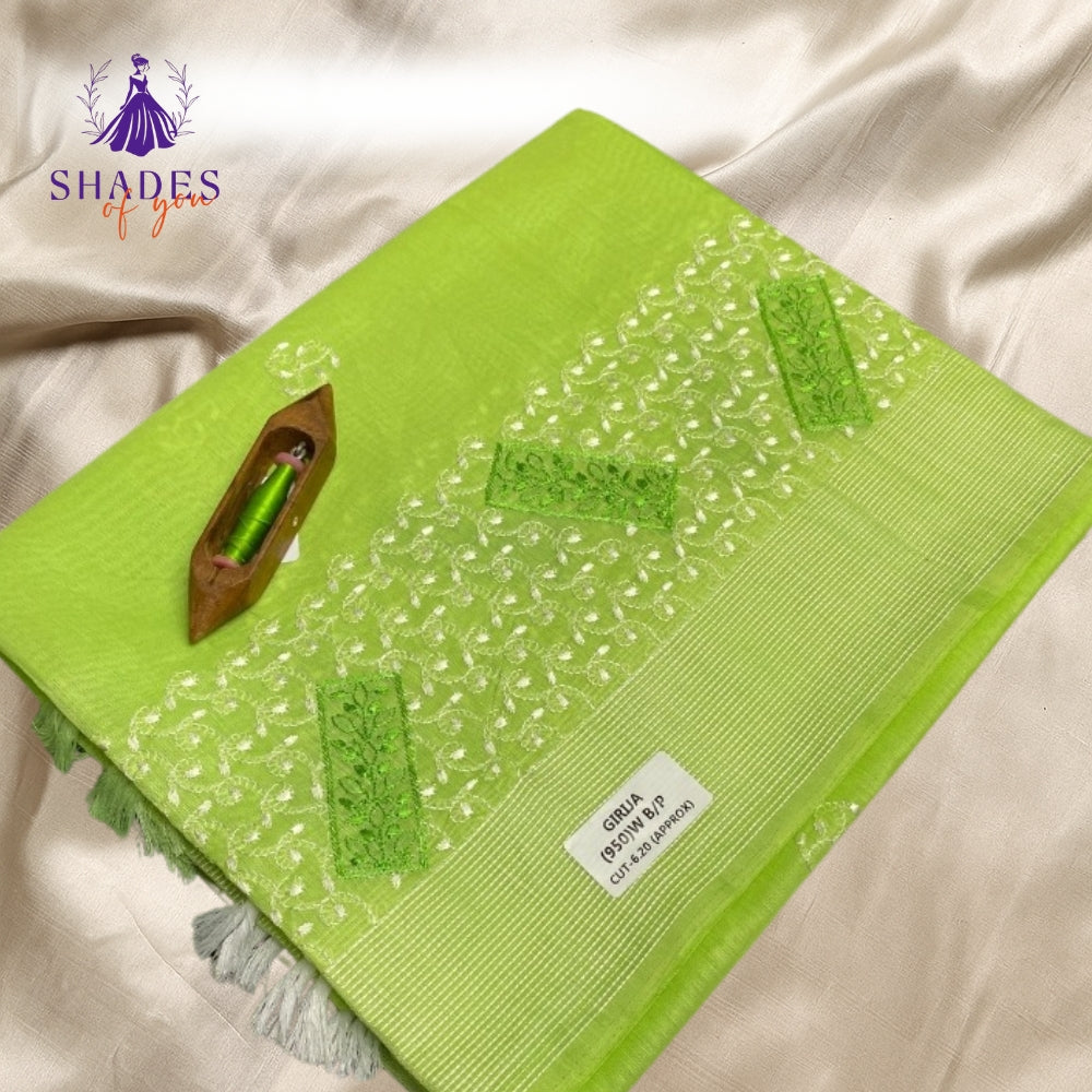 Girija Full Embroidered