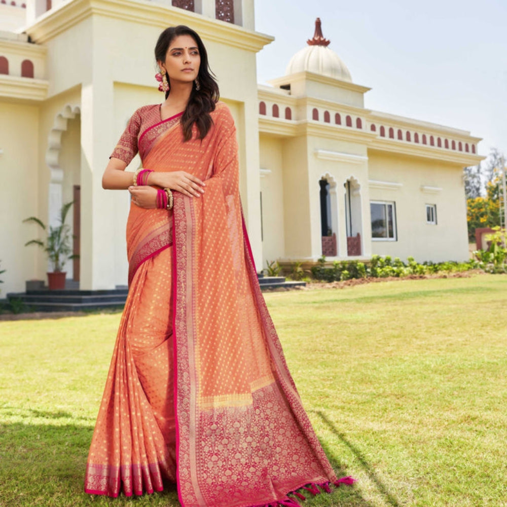 Turquoise Georgette Sarees