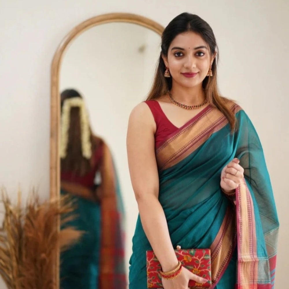 Cotton Silk Saree
