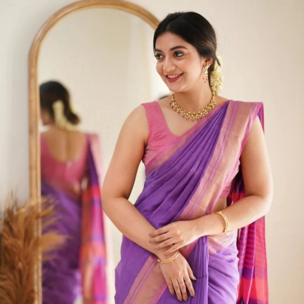 Cotton Silk Saree
