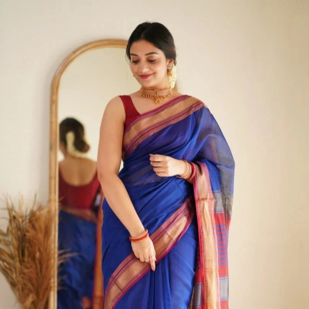 Cotton Silk Saree