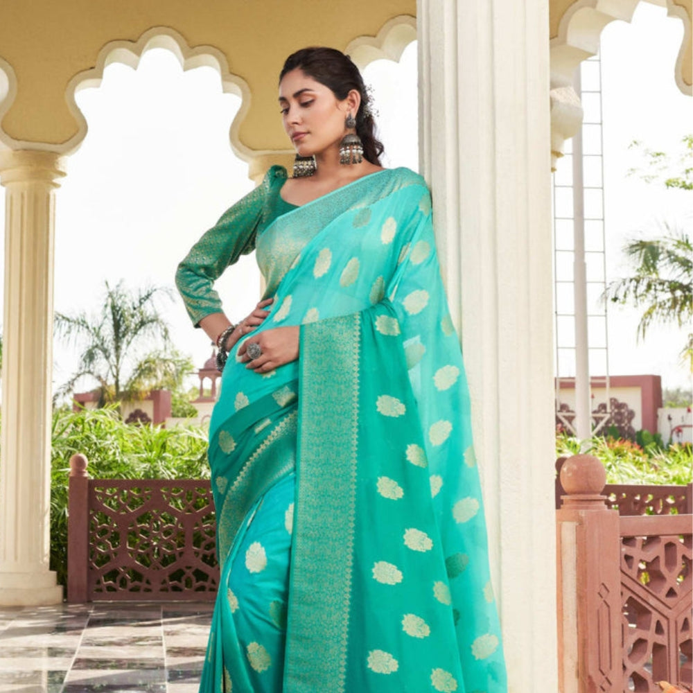 Banarasi Feather Soft Sarees