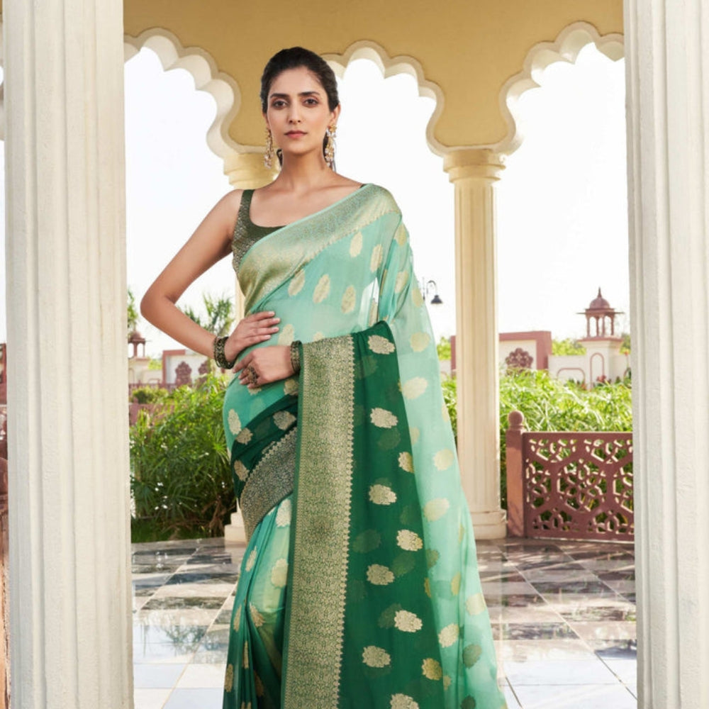 Banarasi Feather Soft Sarees