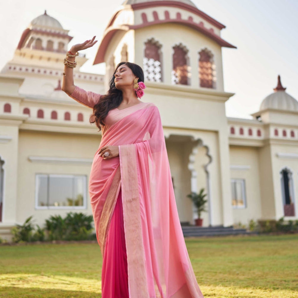 Georgette Banarasi Sarees