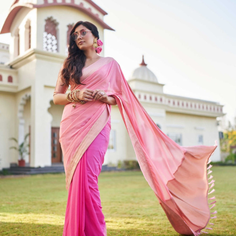 Georgette Banarasi Sarees