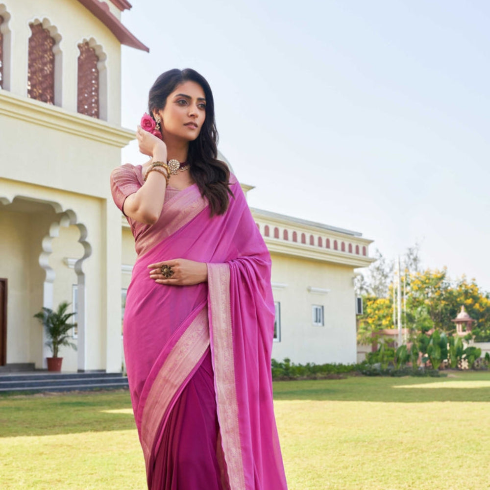 Georgette Banarasi Sarees