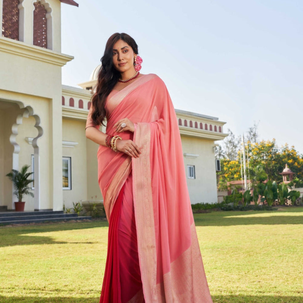 Georgette Banarasi Sarees