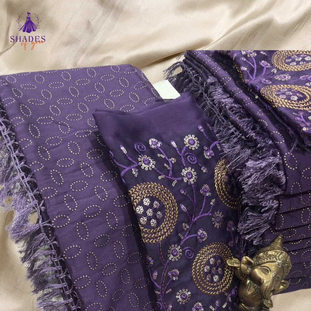 Fancy Sarees With Design Blouse