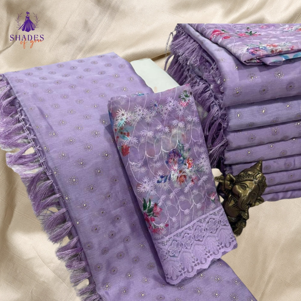 Fancy Sarees With Design Blouse