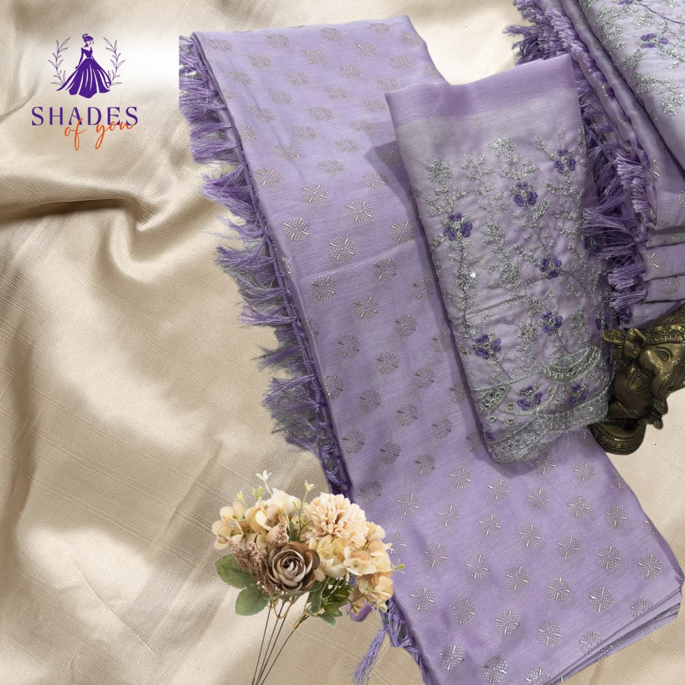 Fancy Sarees With Design Blouse